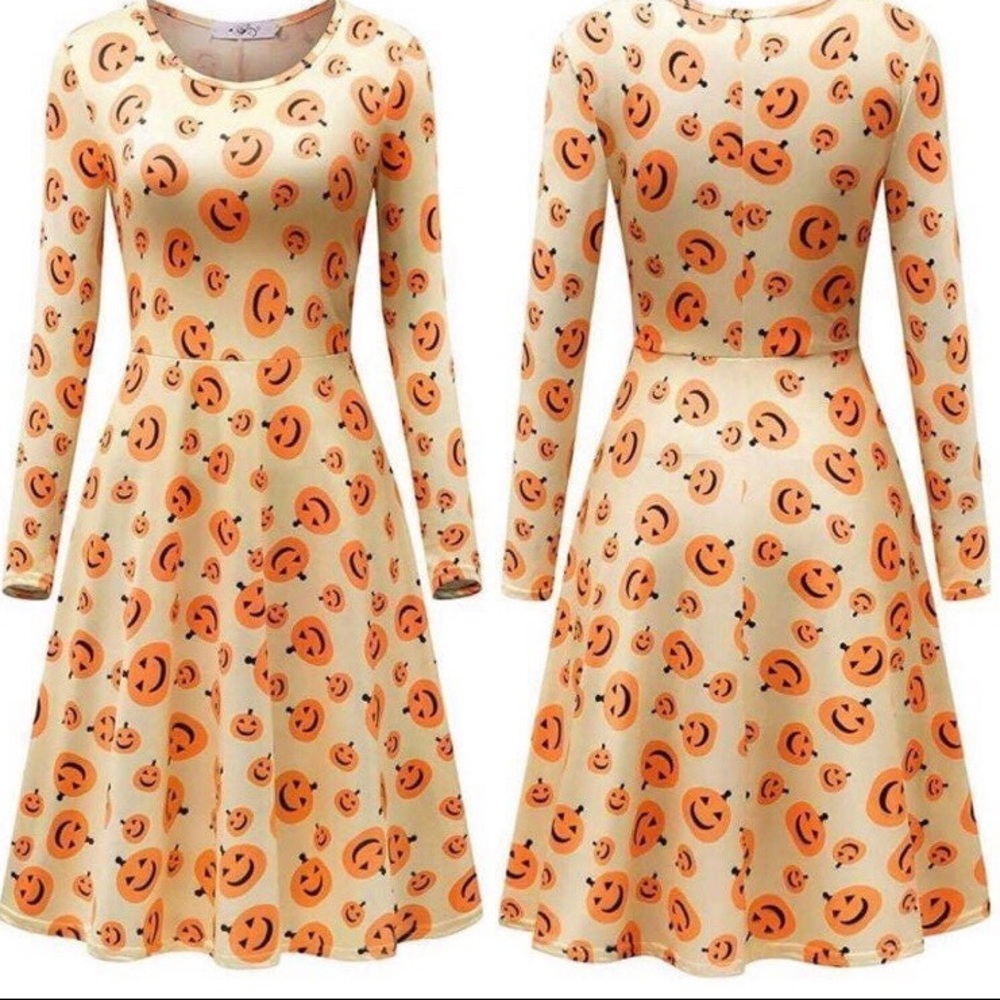 Halloween Dress - Pumpkin (Small)